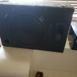 Sony Receiver And 2 Speakers  Can Be Car Speakers 