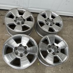 4 — 6x5.5 6x139.7 Stock Tacoma Tundra 4Runner Yukon Tahoe Wheels Rims