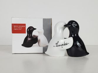 Duo Canards Porcelain Salt & Pepper Shakers