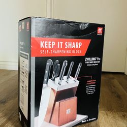 Zwilling Pro Self Sharpening Knives, Set of 7
