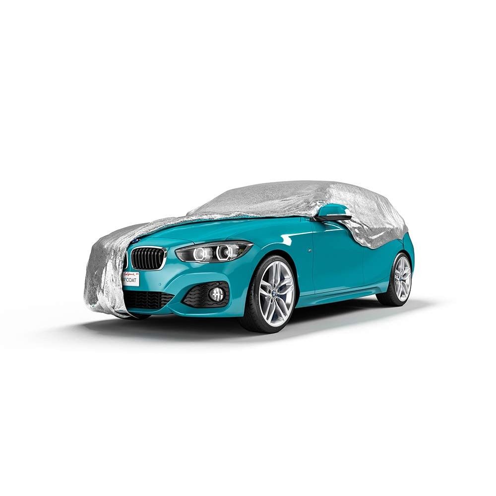 Heat Blocking Adjustable Sun Reflective Car Cover ( Hatchback)with Storage System