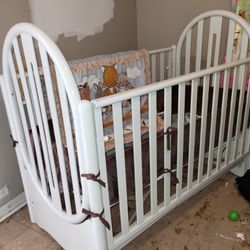 Crib And Bedding 