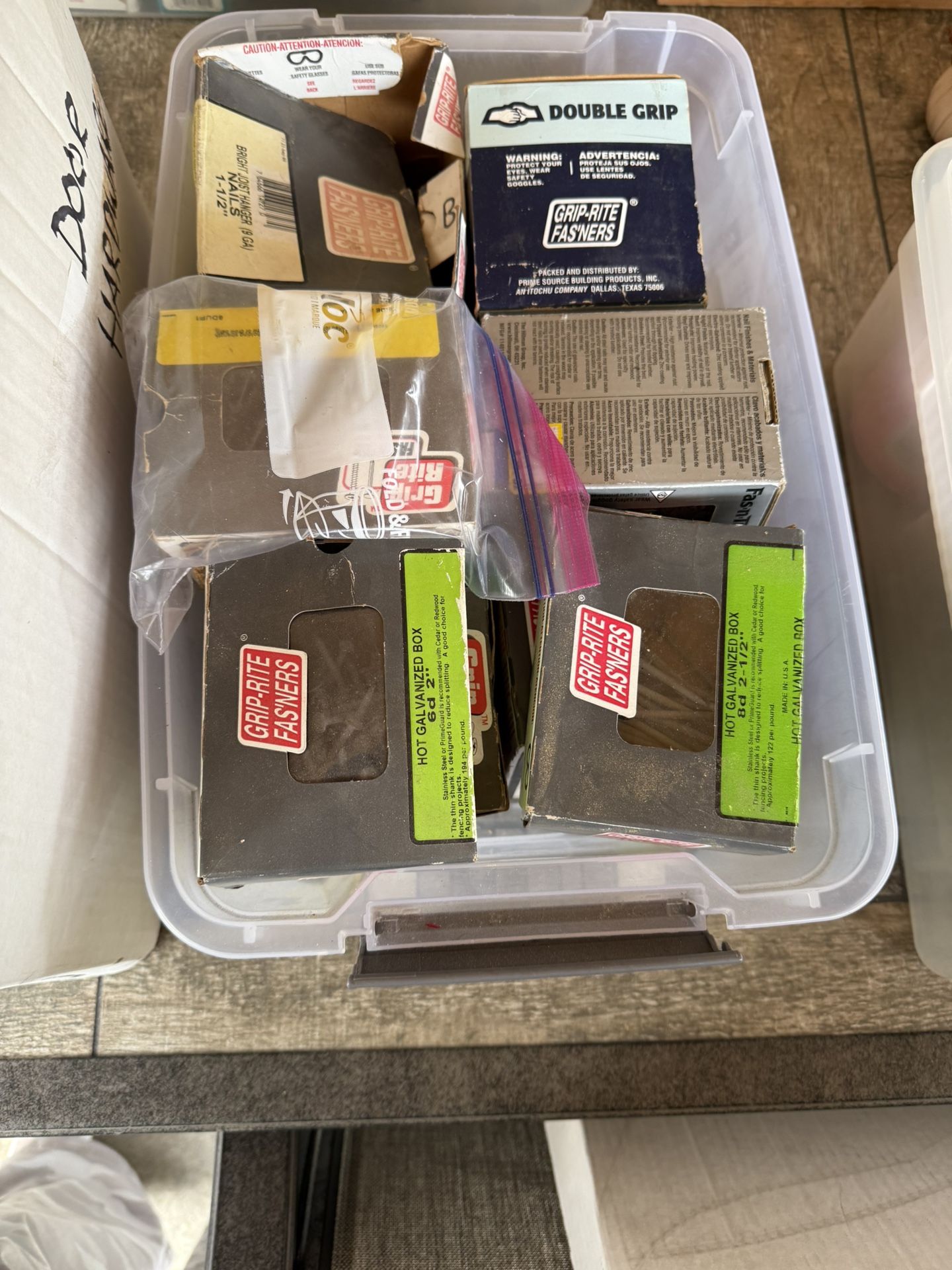 Make Offer -Nails & Screws Individually Boxed, Large Assortment And Sizes
