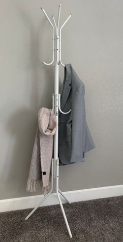 Kendel Iron Freestanding 8 - Hook Coat Rack