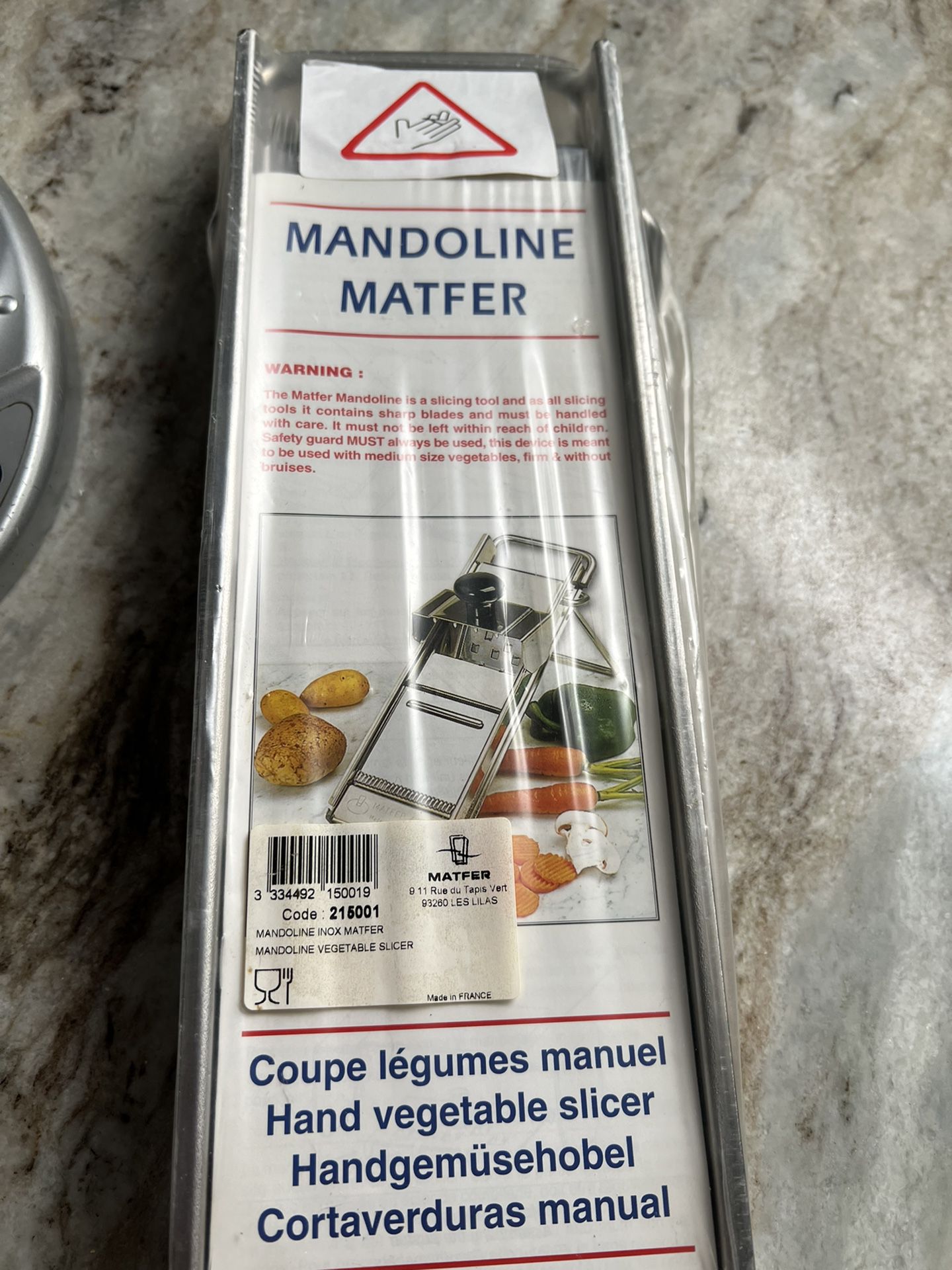 Mandoline en inox Matfer - Matfer-Bourgeat