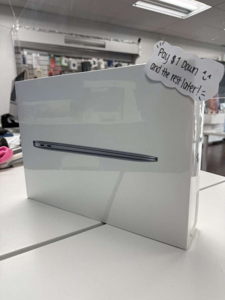 Apple MacBook Air 13" M1 Laptop New - Pay $1 To Take It Home Today and pay the rest later.