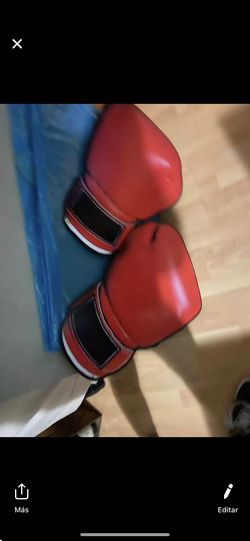 Boxing gloves for sale wood prop
