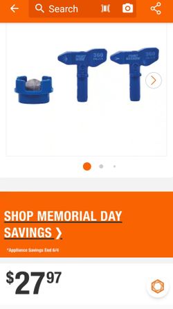 Graco Spray Tips New! Two tips, one wide one narrow