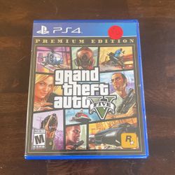 Ps4 GTA Game 