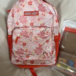 Backpack With School Supply Kit 