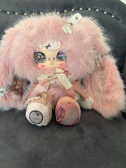 Cocowinnie Zaza BB toy 600% Mist Castle Series pink bunny laser liquid eyes