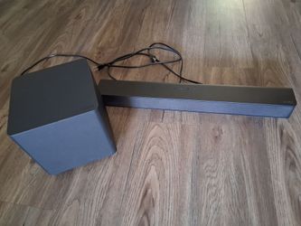 VIZIO Sound Bar With Bass Speaker