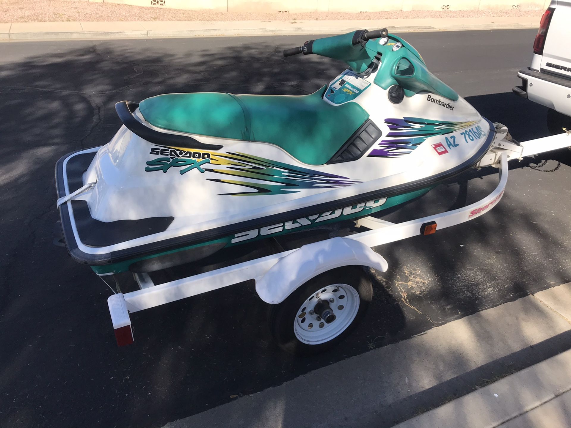 1996 Seadoo spx bombardier shorelander trailer for Sale in Surprise, AZ