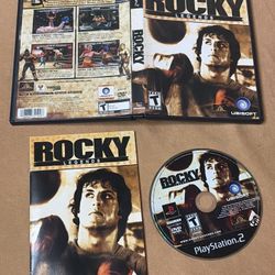 ROCKY Legends (PlayStation 2, 2004) PS2 CIB w/ Registration Card