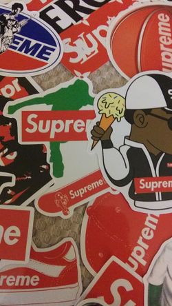 NEW SET 21 SUPREME STICKERS