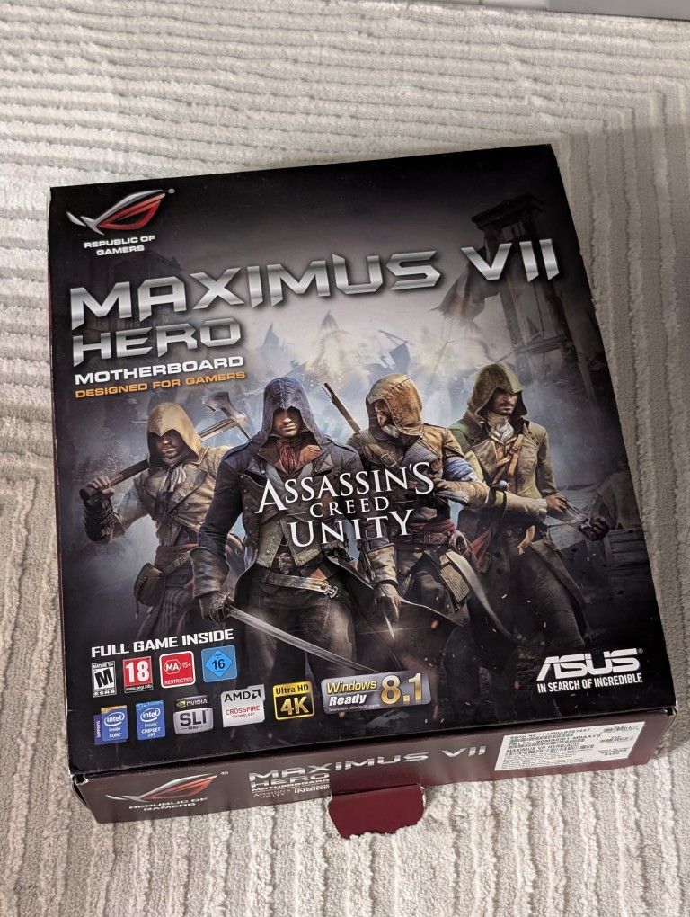 Intel Core i7-4790K + ASUS Maximus VII Hero Bundle (w/ Trident X RAM & WiFi)