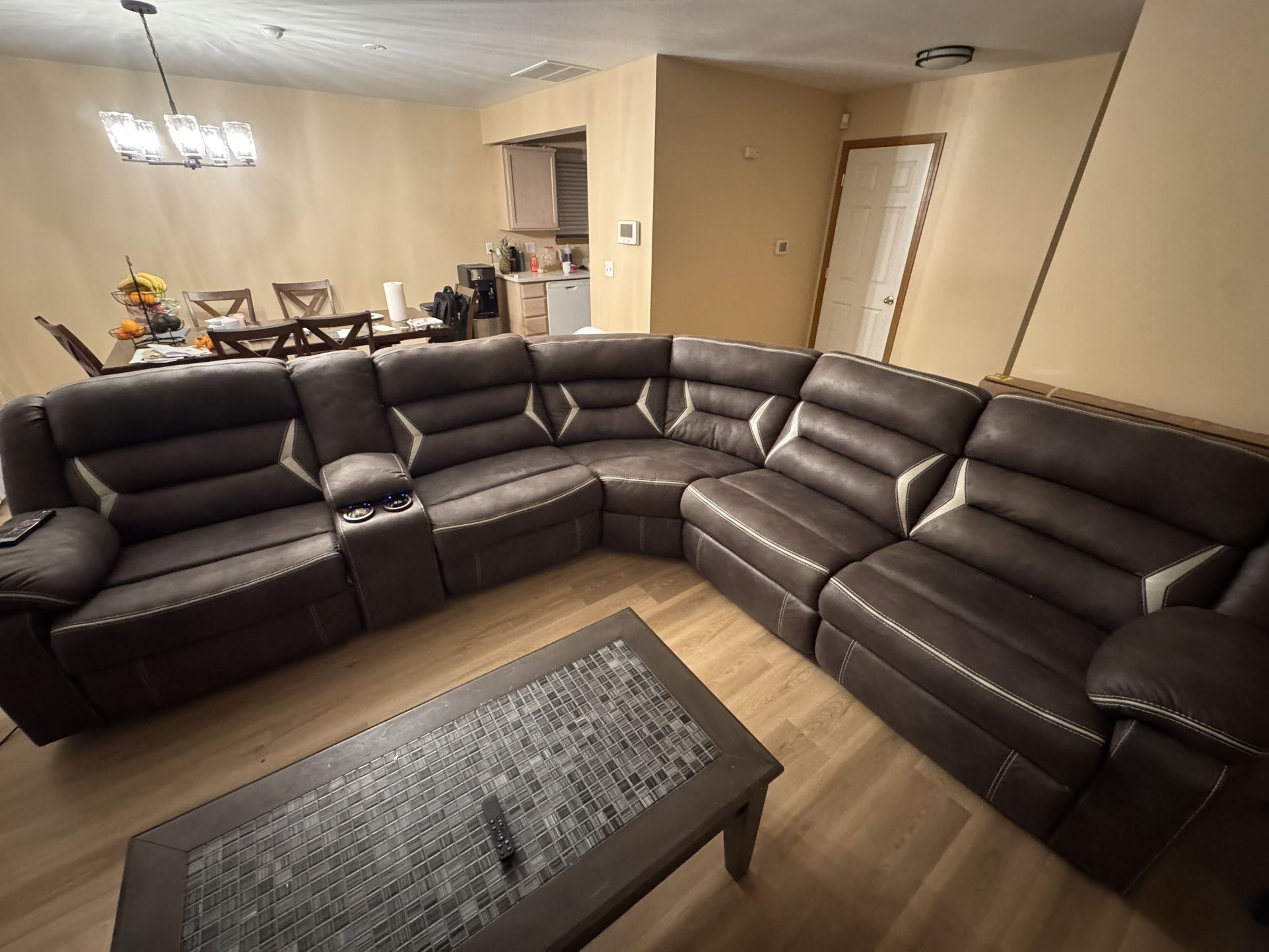 Large Reclining Sectional Sofa