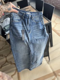Fashionnova Denim Skirt Size Small