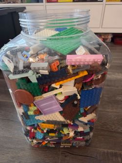 Lego 10lb tub random pieces