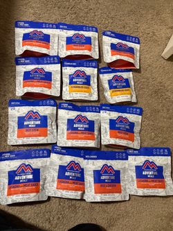 Survival camping fishing food mountain house
