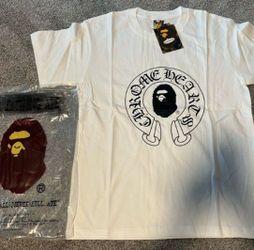 White and black t shirt