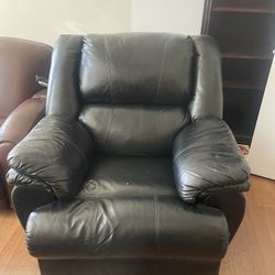 Black Recliner Sofa Chair