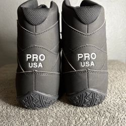 PRO USA Boxing Shoes NEW Size 13 Men’s Black