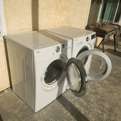 Washer and gas dryer