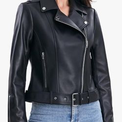 Leather Jacket Women Womens BeltedLeather Jacket - Real Leather Moto Jacket For Women