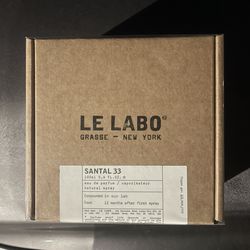 Le Labo Perfume