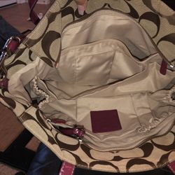 Authentic Dooney Burke Purse And Wallet And Coach Diaper Bag
