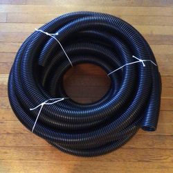 Corrugated Wire Loom Tubing (2” Dia. x 47+ft.) Non-split HydroMaxx Flexible Polyethylene LDPE