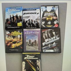 Fast & Furious 7 DVDs 