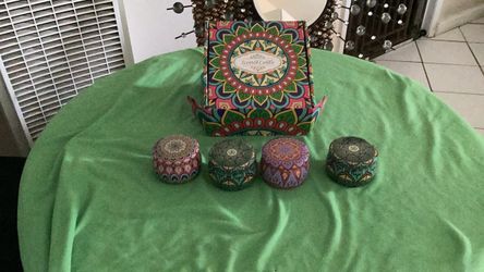 Pretty Set of Candles