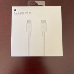 Apple Thunderbolt 3 (USB-C) Cable 
