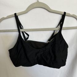Women’s Black Bikini Top, Size Small
