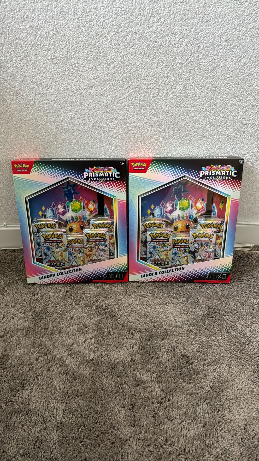 Pokemon Prismatic Evolutions Binder Collection