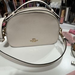 Coach Purse White 