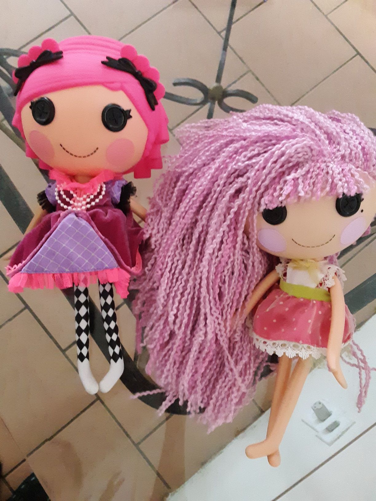 Two Lalaloopsy Dolls