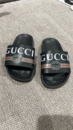Kids Gucci slides size 9C
