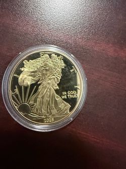 Gold silver bullion replica