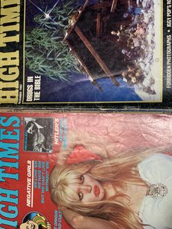 Hightimes 1982 Collectors Magazines