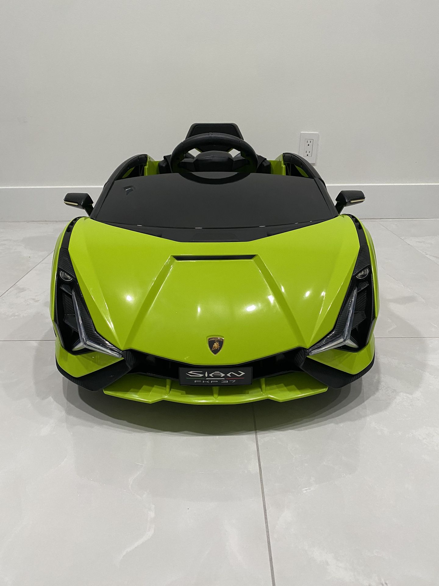 New Lamborghini SIAN power wheels kids ride on toy car
