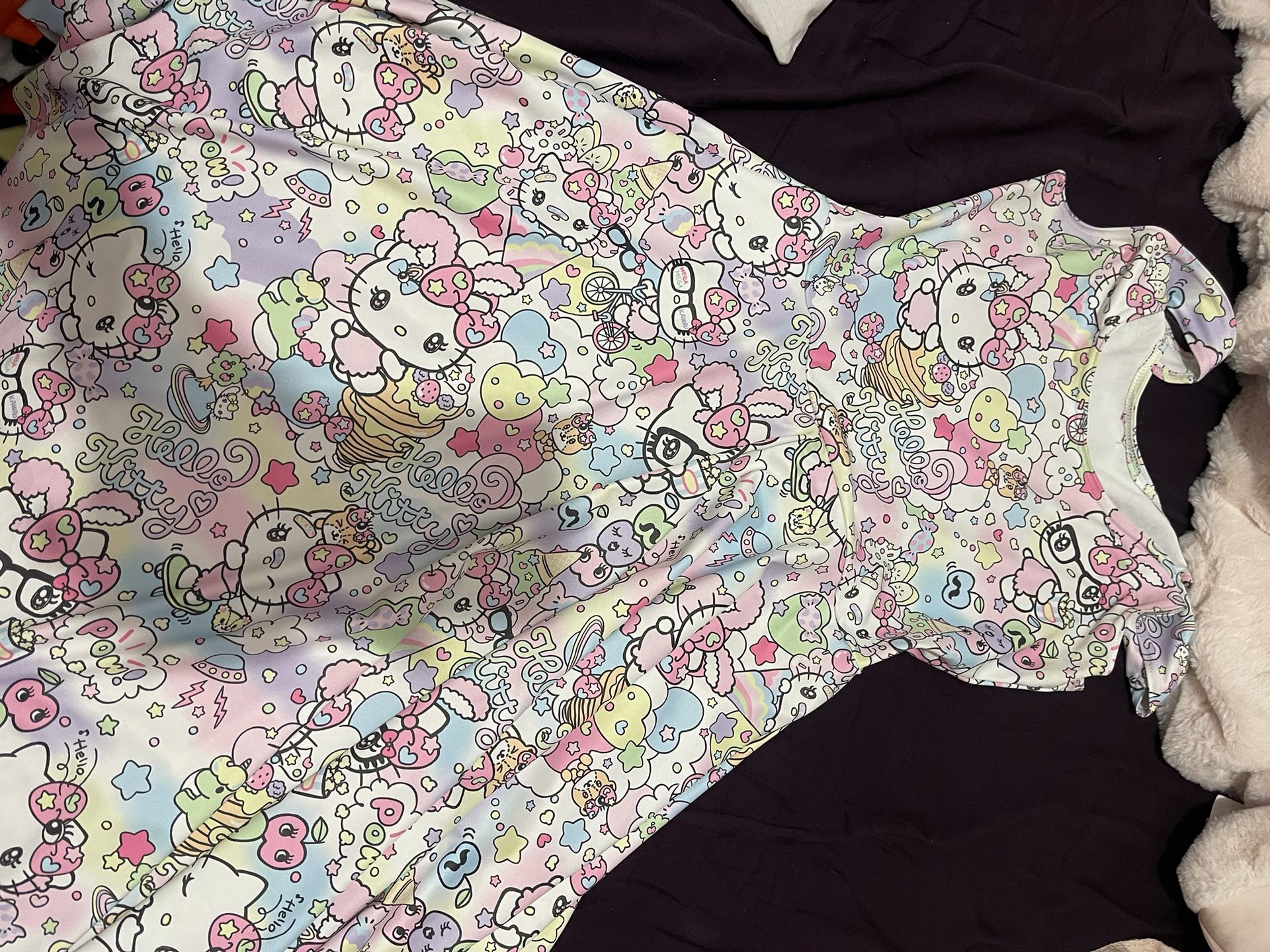 BLACKMILK SANRIO HELLO KITTY HARAJUKU SCOOP DRESS