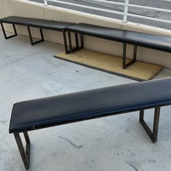 Steel Fram Benches