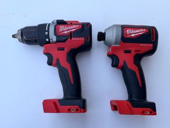 Milwaukee M18 Brushless Drill & Impact Driver Combo - Tool Only - Works Great