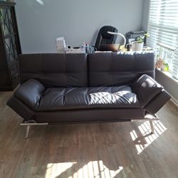 Sofa bed Leather 