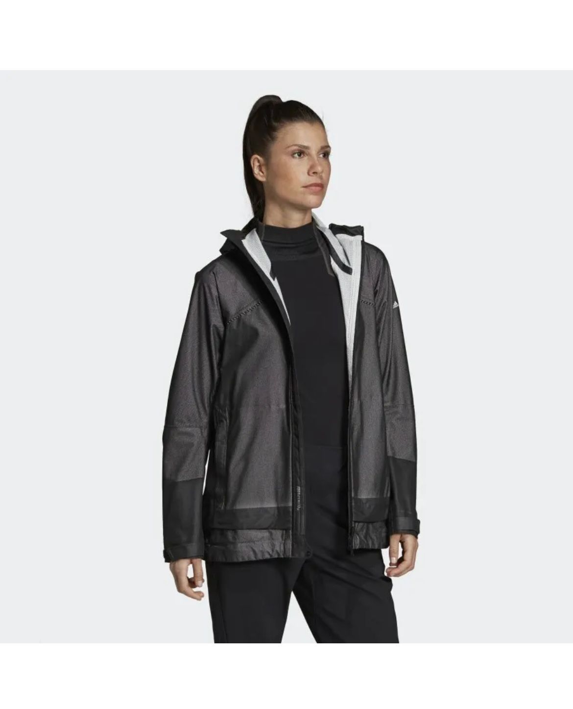 adidas Women TERREX WATERPROOF PRIMEKNIT RAIN JACKET Size S or M or XL Retail $225 New Let me know which size you want before you buy