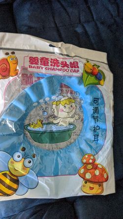 Baby bath cap
