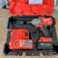 📌Milwaukee M18 FUEL ONE-KEY 18V Li-Ion Brushless Cordless 1/2 in. High-Torque Impact Wrench with Friction Ring, Resistant Batteri👉PRECIO FIRME NO